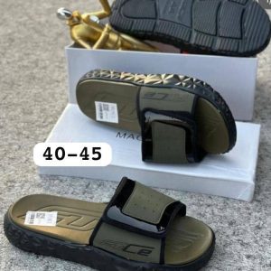 Sporty Slides with Adjustable Strap
